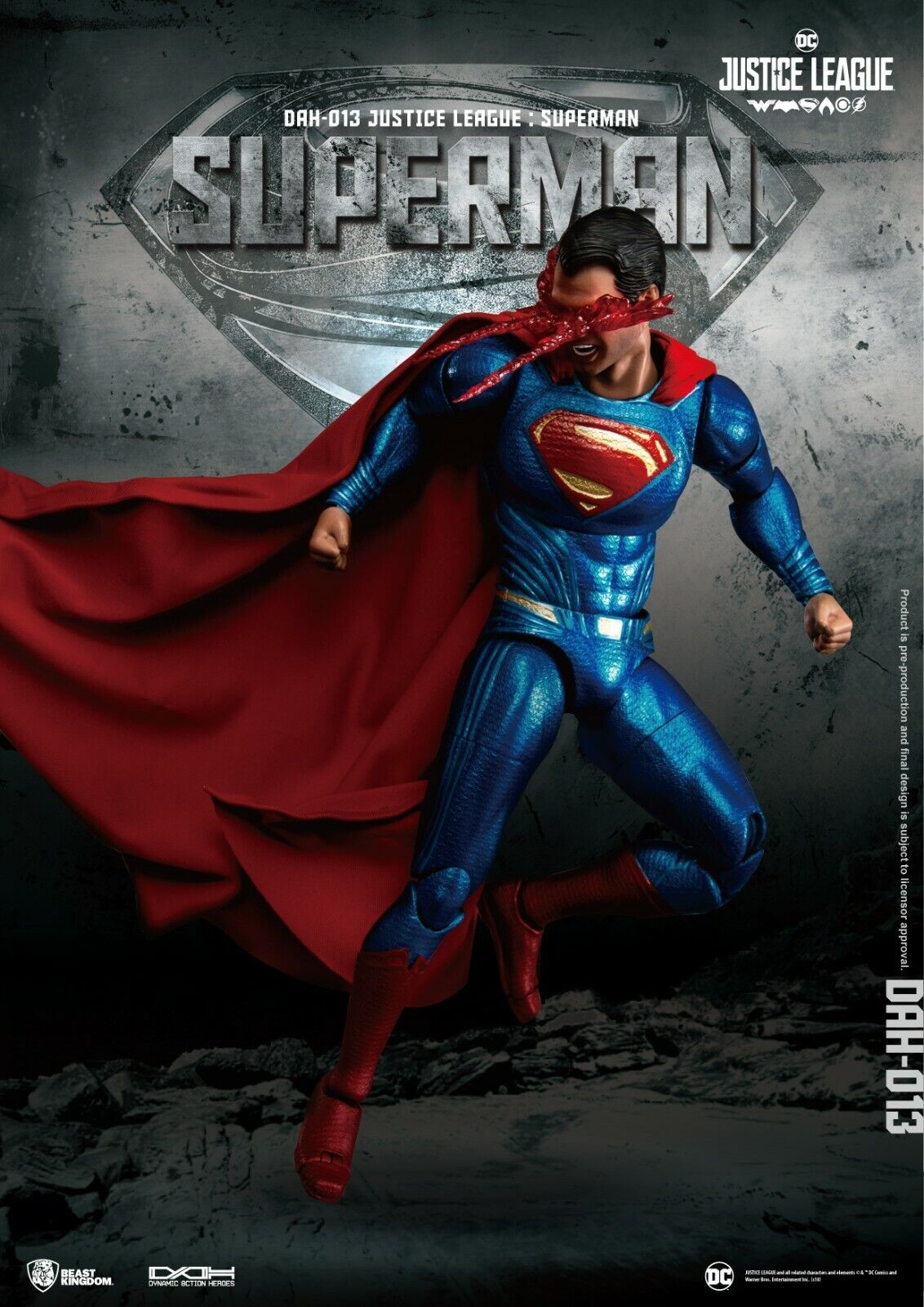 Beast Kingdom Superman Action Figure Justice League 20cm NEW