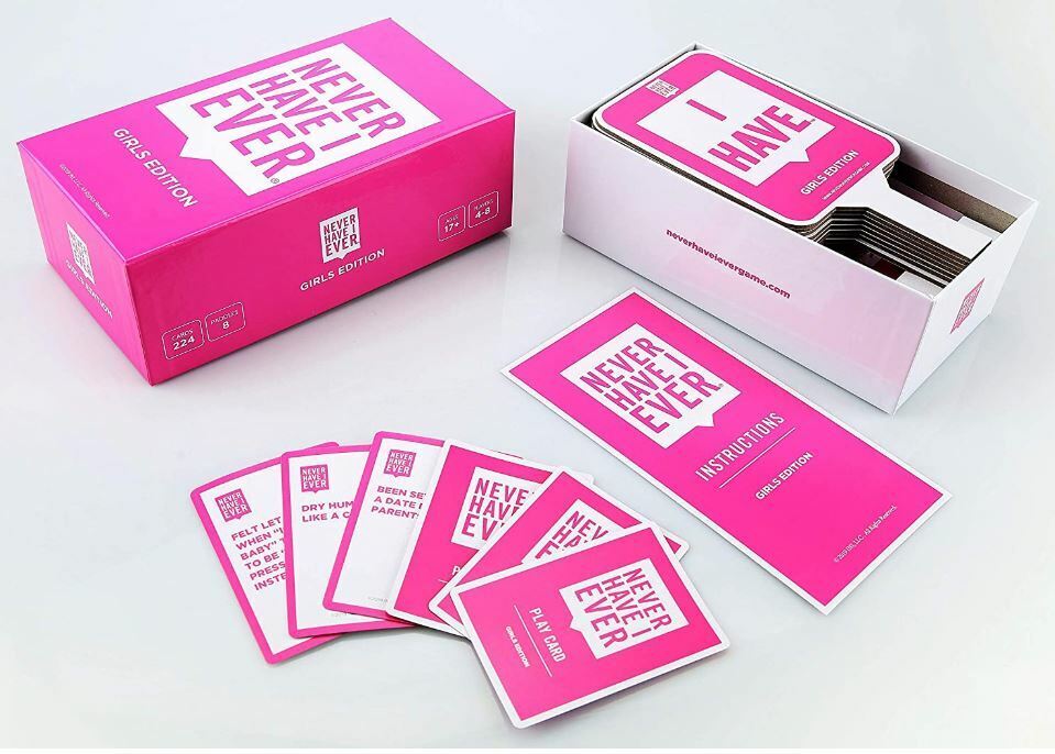 Never Have i Ever Girls Edition Card Game NEW 17+ Year 