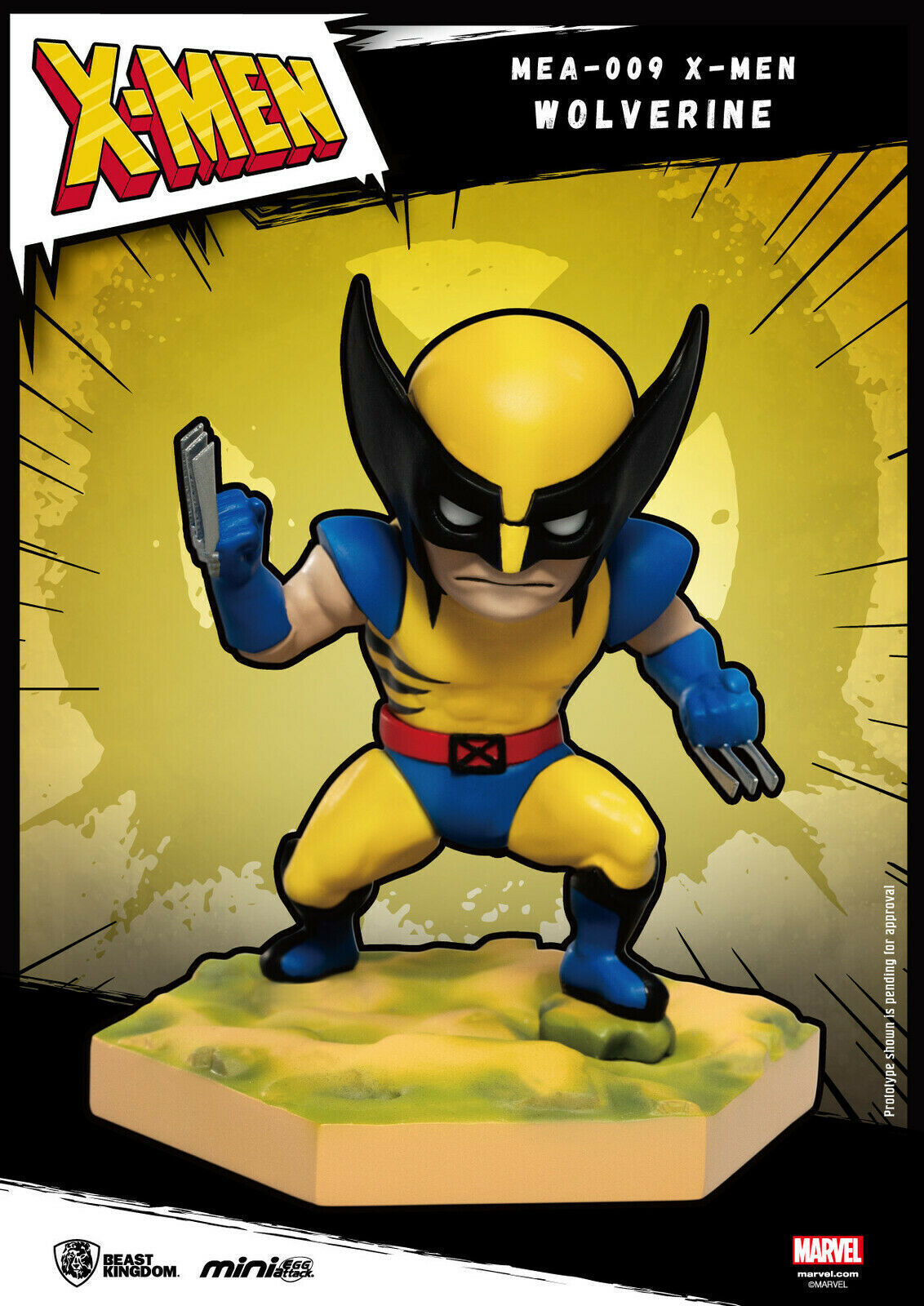 Beast Kingdom Mini Egg Attack X-Men Wolverine - NEW