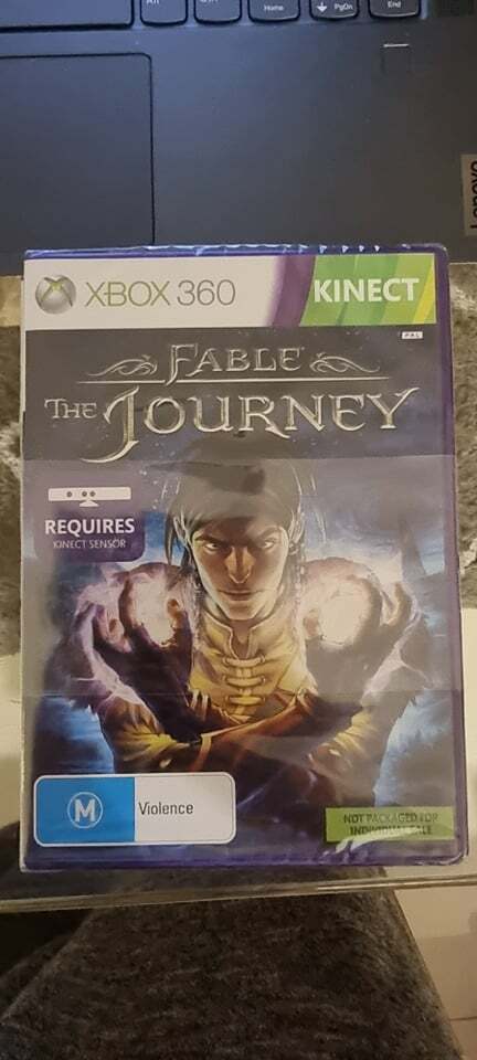 FABLE The Journey (w/ Wreckateer code) XBOX 360 Kinect Factory NEW+SEALED