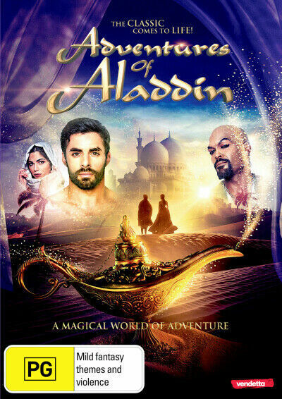 Adventures of Aladdin - (DVD,2019) NEW+SEALED