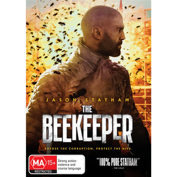 The Beekeeper  (Dvd,2023) Jason Statham NEW SEALED