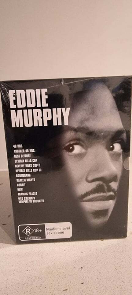 EDDIE MURPHY BOXSET (DVD,2010) 12 Disc Set - Region 4 - RARE - NEW+SEALED