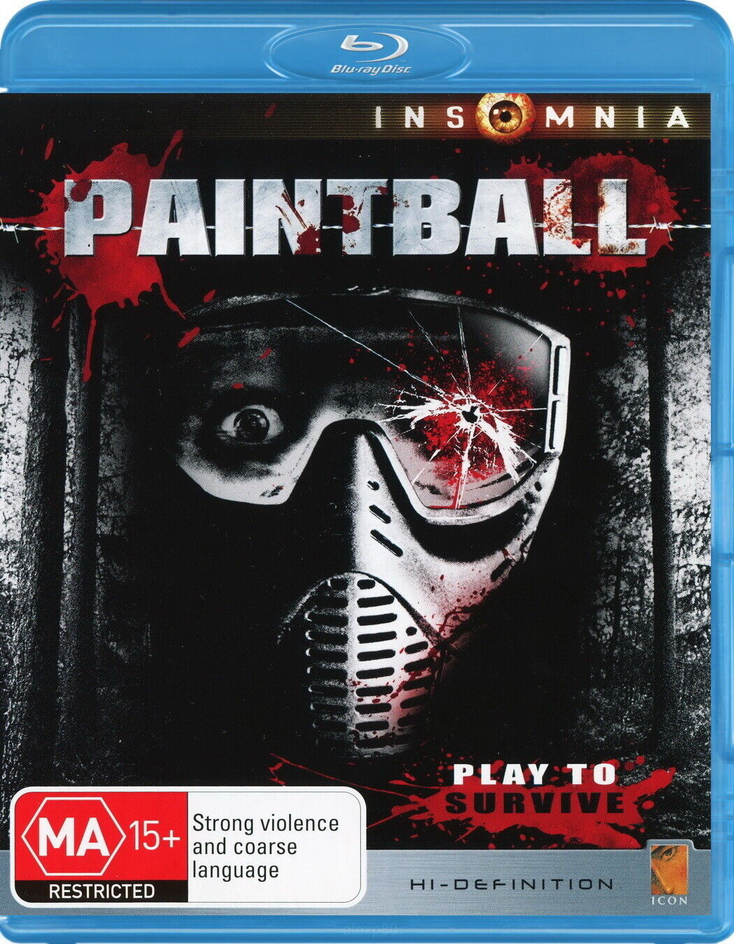 Paintball (Blu-ray,2012) Region A,B,C - Australian Released -NEW+SEALED