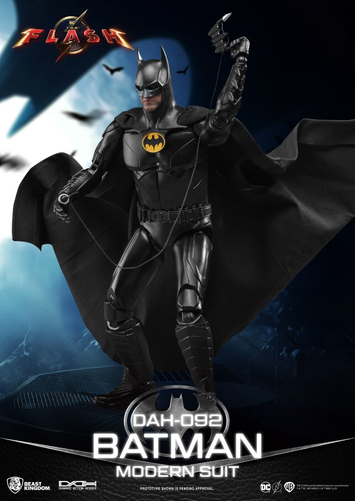 FLASH MOVIE DAH-092 DYNAMIC 8-CTION BATMAN MODERN SUIT AF