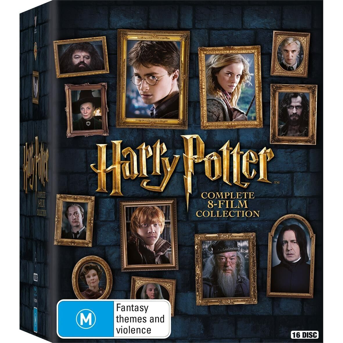 Harry Potter - 8 Film Complete Collection (Blu-ray,16 Disc Set) NEW+SEALED