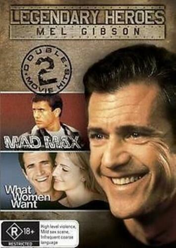 MAD MAX/WHAT WOMEN WANT Mel Gibson (2 Set,DVD) NEW+SEALED