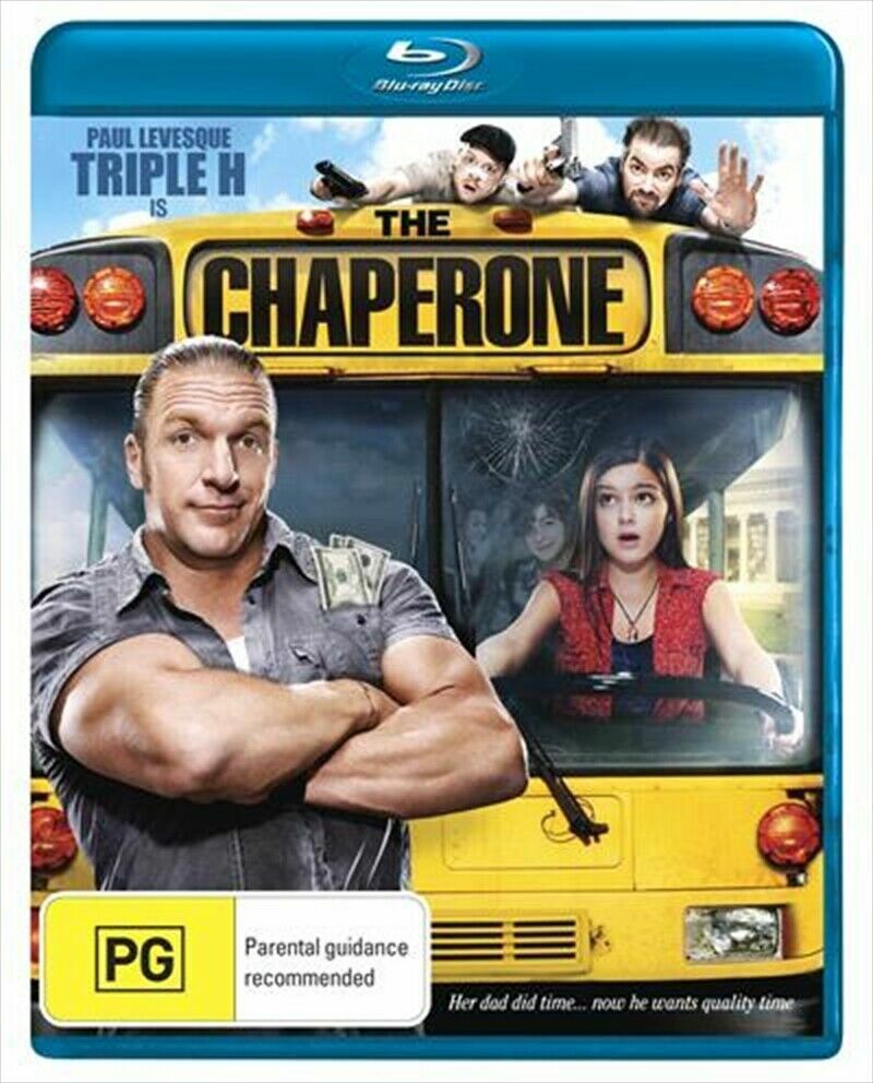 THE CHAPERONE (Blu-ray) - WWE TRIPLE H Paul Levesque  - NEW+SEALED 