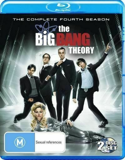 The Big Bang Theory : Season 4 (2 Disc Set , Region B ) NEW+SEALED