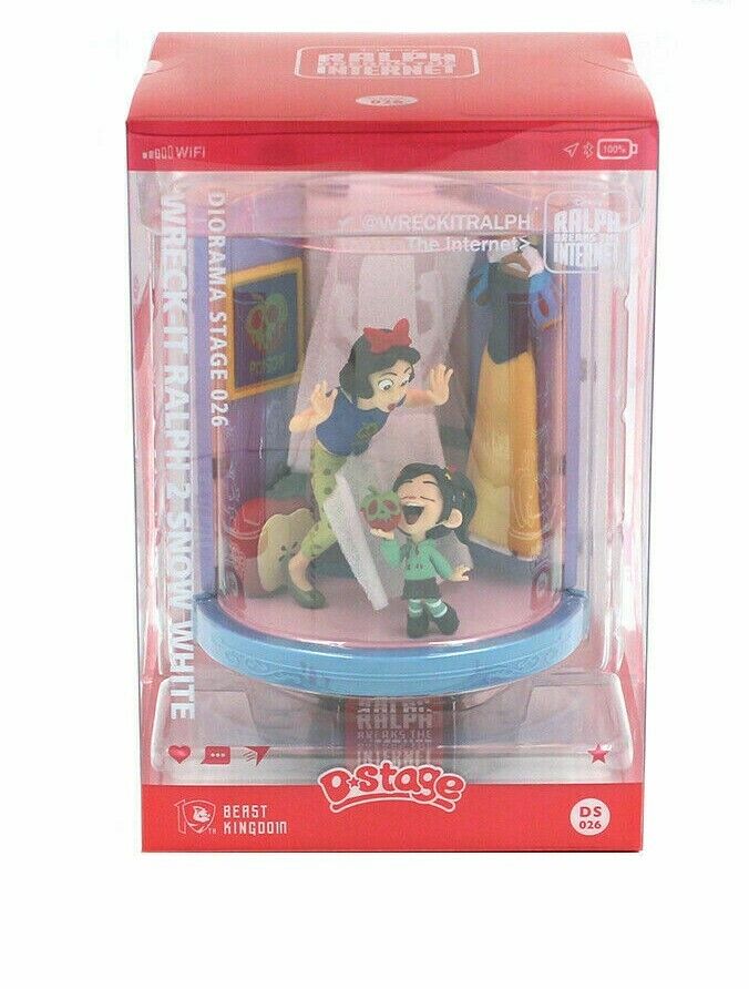 Beast Kingdom D Stage Disney Wreck It Ralph 2 Snow White - NEW+SEALED