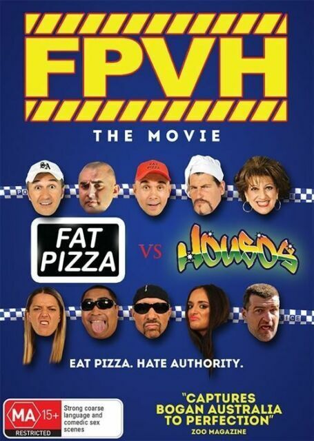  Fat Pizza Vs Housos (DVD, 2015) Region 4 Bogan Hunters The Movie - NEW+SEALED