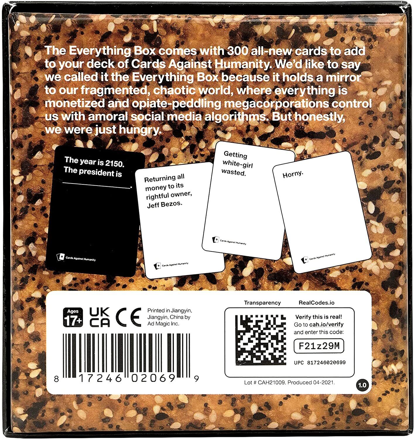 Cards Against Humanity Everything Box NEW