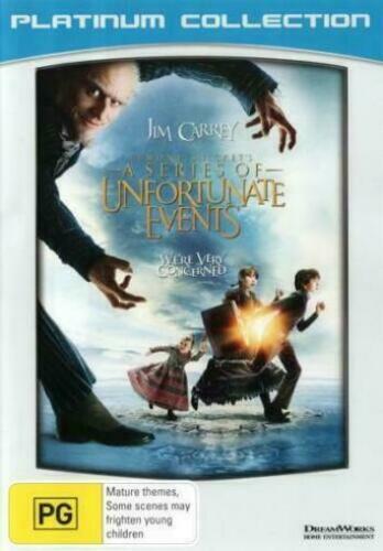 S - Lemony Snicket's A SERIES OF UNFORTUNATE EVENT : (DVD,2009) NEW+SEALED 