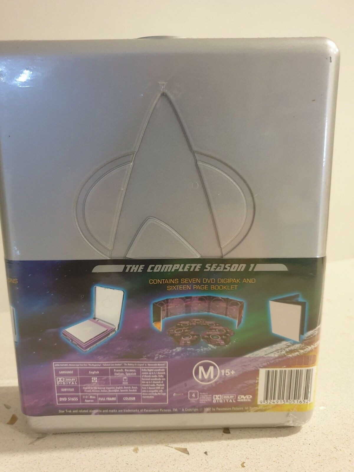 Star Trek Next Generation : Season 1 (DVD,7 Disc Set) Special F NEW+SEALED RARE 