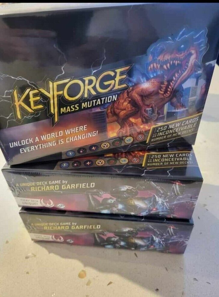 KeyForge: Mass Mutation Archon Display Deck  Box (12 decks) NEW+SEALED