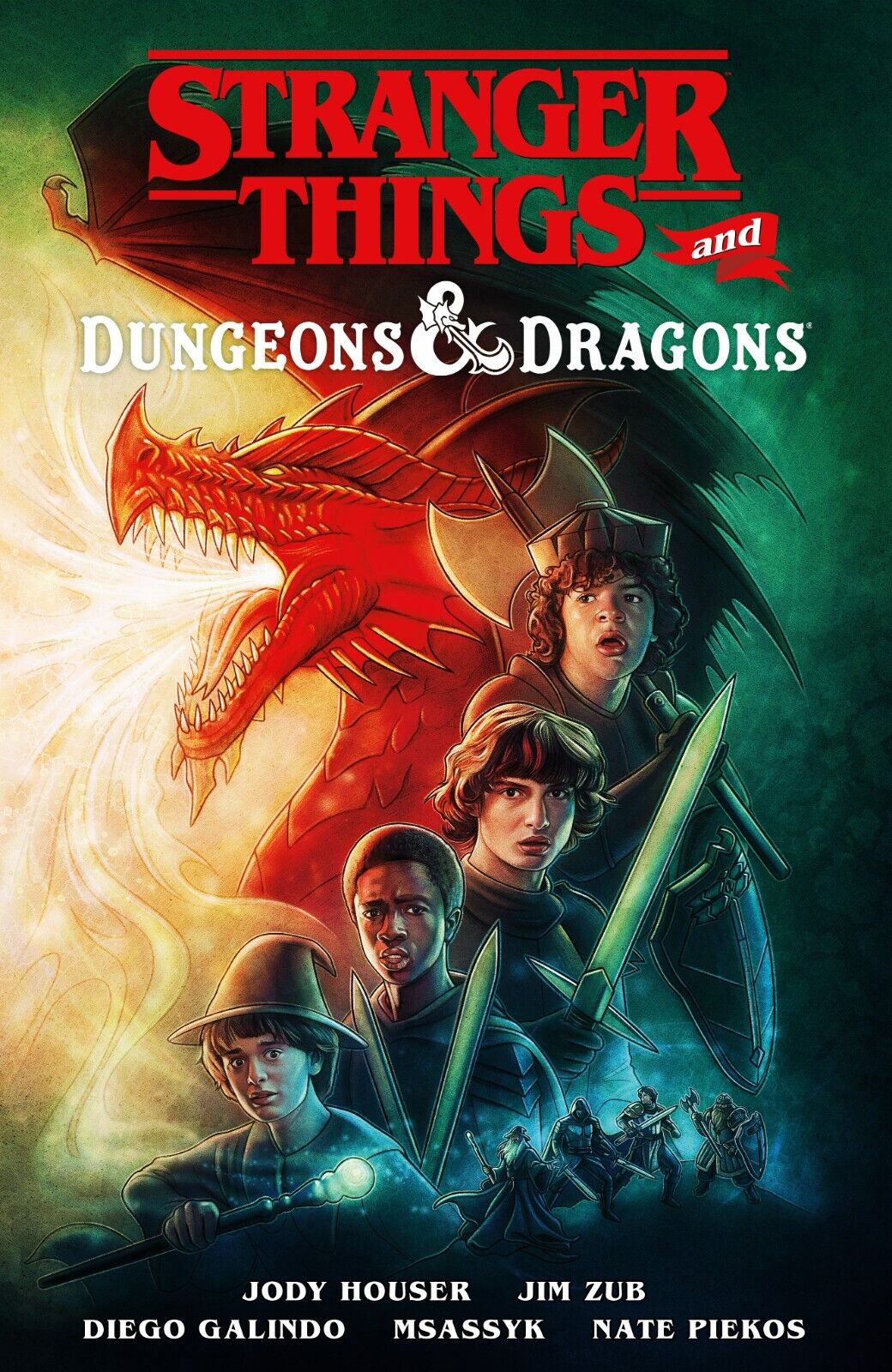 Stranger Things and Dungeons & Dragons 96Pages(Graphic Novel) By Jody Houser NEW