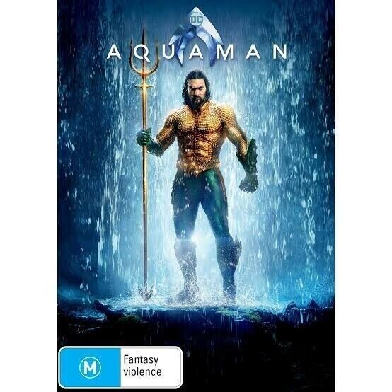 Aquaman (DVD, 2018) Region 4 - NEW+SEALED