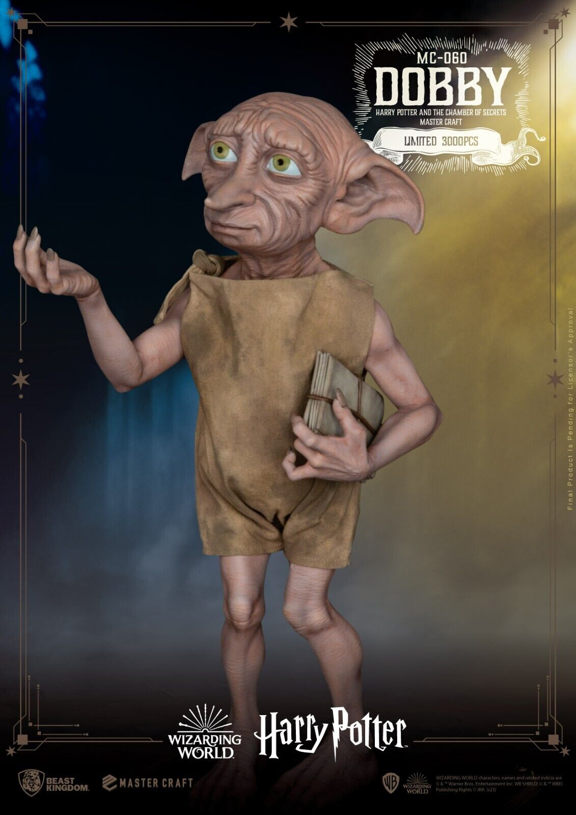 Harry Potter and the Chamber of Secrets Master Craft Dobby Limited Edition NEW