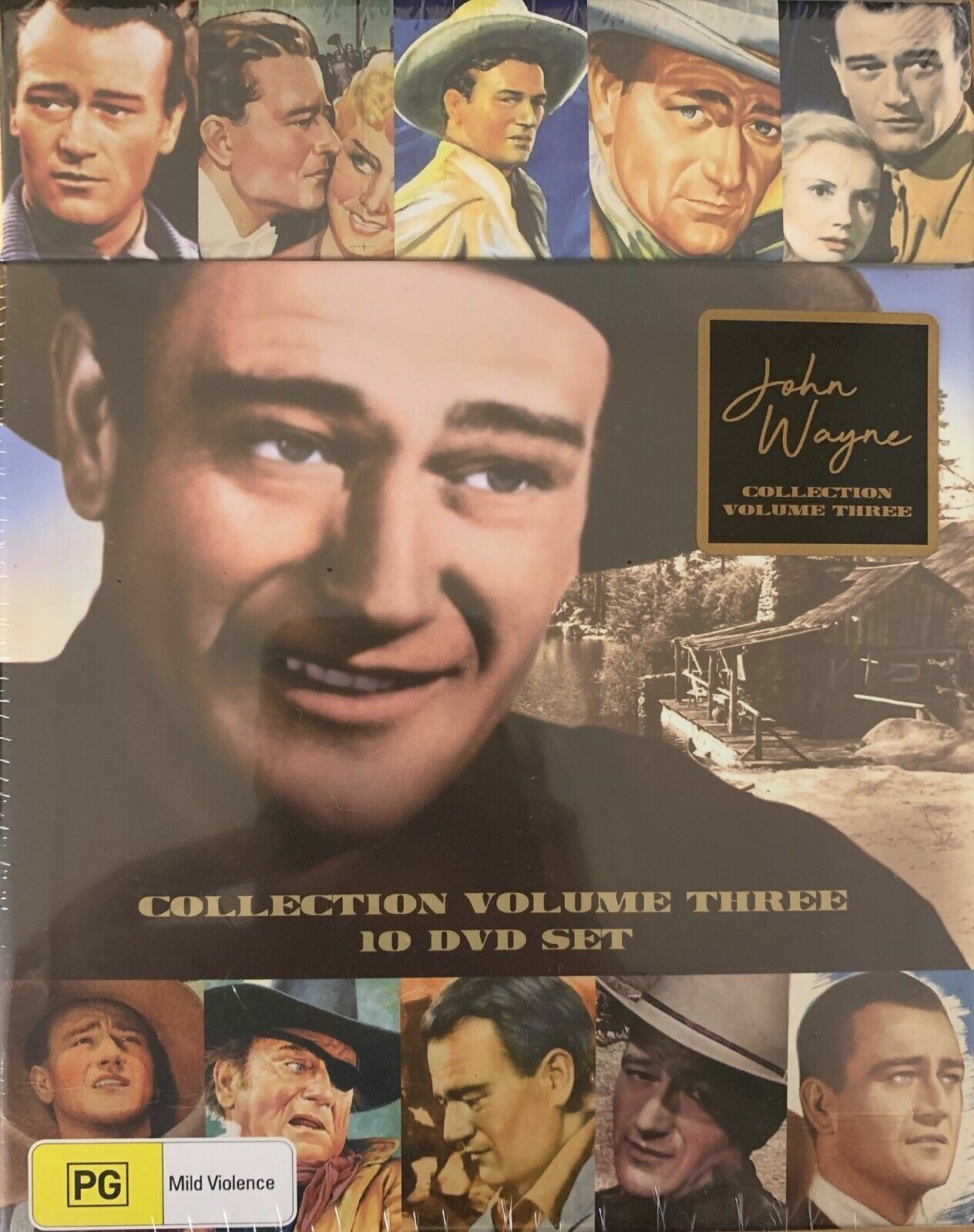 JOHN WAYNE COLLECTION Volume 3 10 x DVD Box Set Western BRAND NEW+SEALED