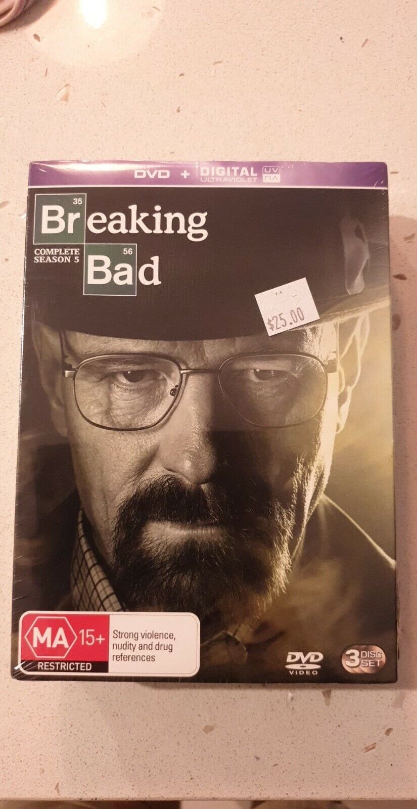 Breaking Bad : Season 5 (DVD, UV 2019, 3-Disc Set) NEW+SEALED 