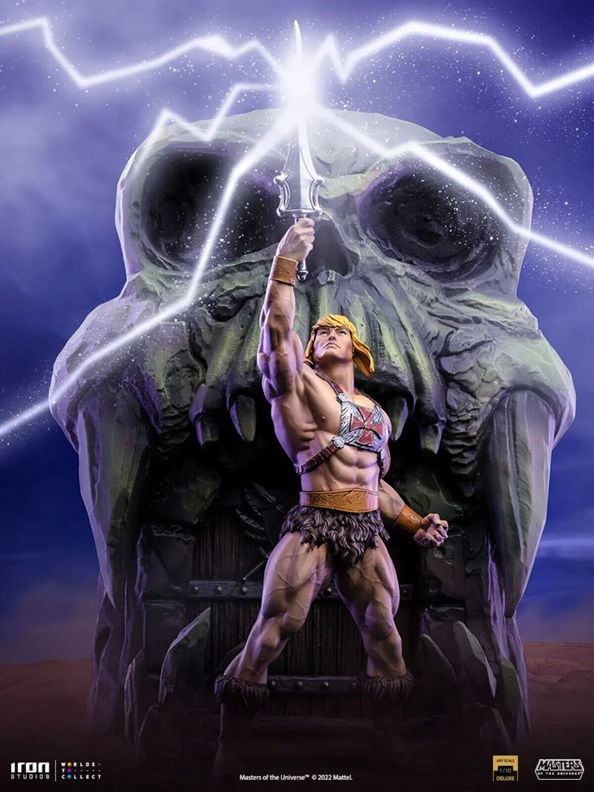 Pre-Order -Statue He-Man (Deluxe)-Masters of the Universe - Art Scale 1/10 -Now!