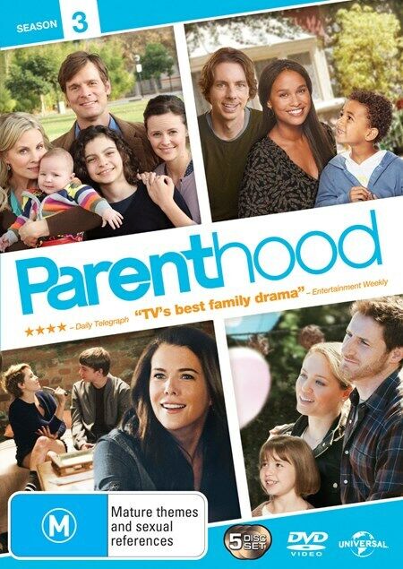 Parenthood Season 3 Series Three DVD Region 4 NEW+SEALED 