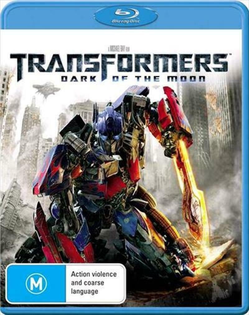 Transformers - Dark Of The Moon (Blu-ray,2011) Region B - NEW+SEALED