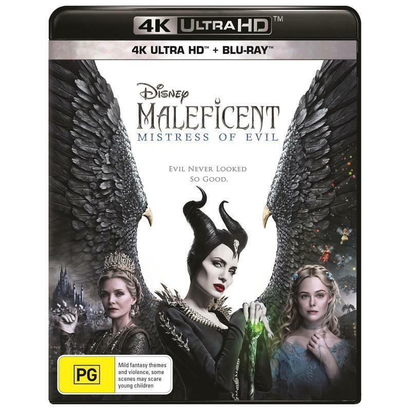 Maleficent: Mistress of Evil 4K UHD Blu-ray /Blu-ray |Angelina Jolie -NEW+SEALED