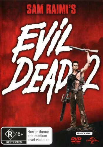 Evil Dead 2 Two (DVD,1987) 2013 - Sam Raimi - Region 4 - NEW+SEALED 