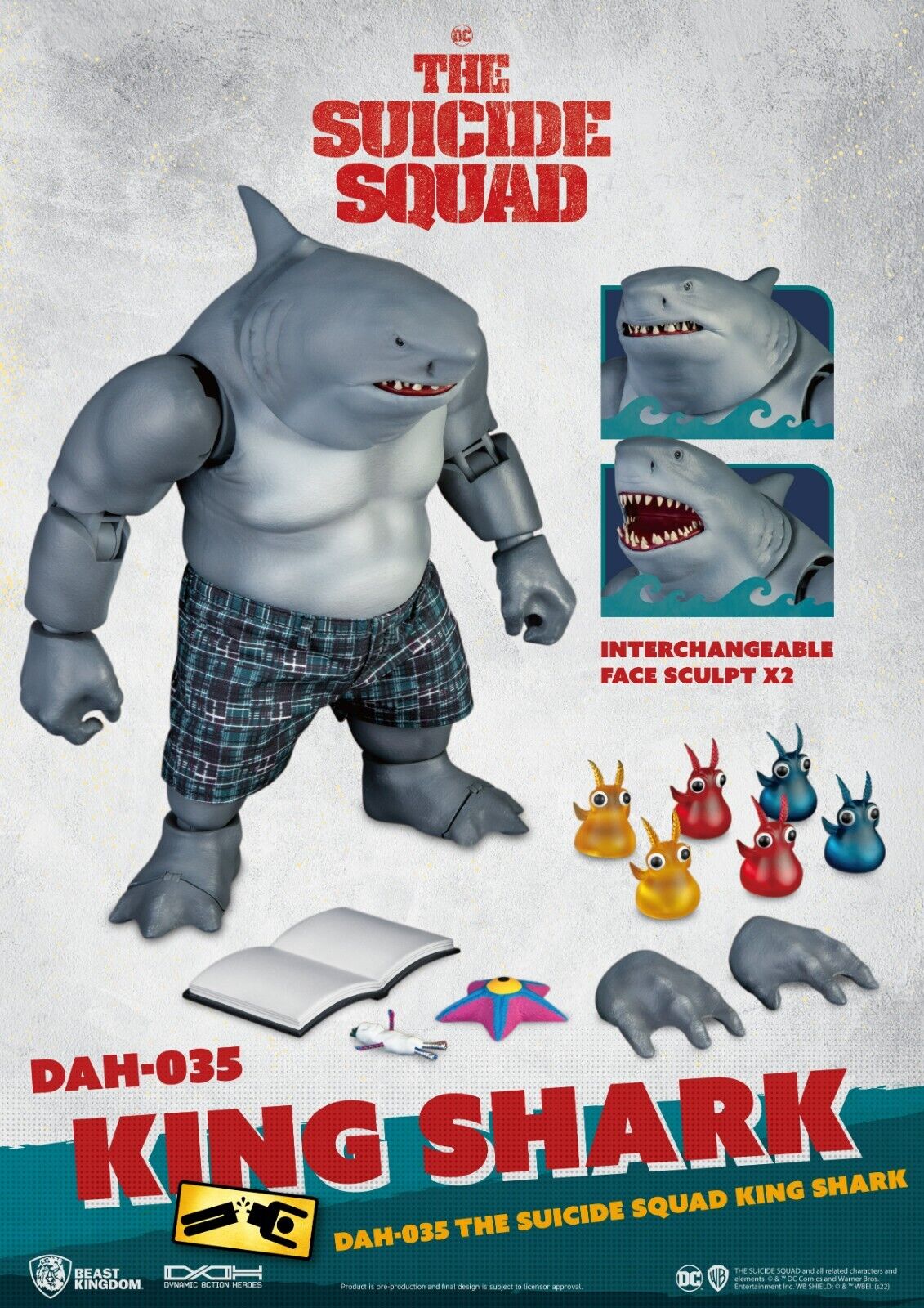 Beast Kingdom Dynamic Action Heroes The Suicide Squad King Shark - Out Now!