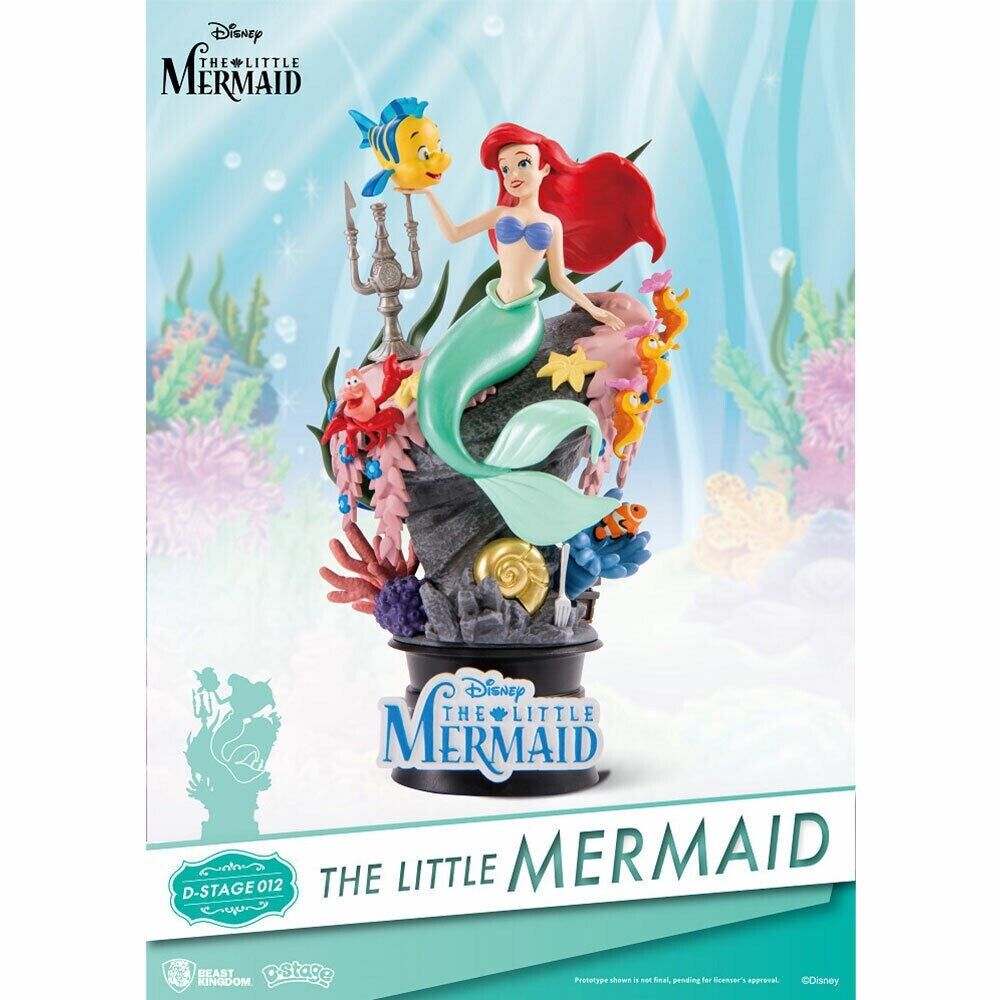 The Little Mermaid DS012 - Disney D-Stage Statue Beast Kingdom NEW