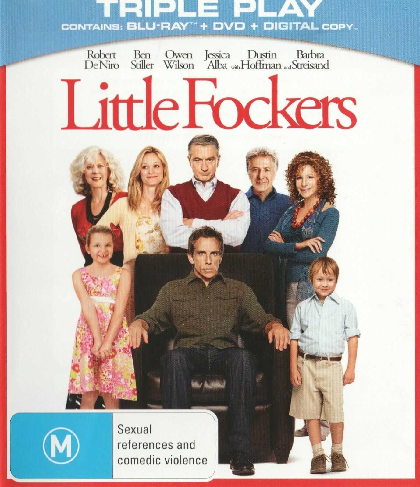 Little Fockers - Triple Play (Blu-ray+ DVD+Digital Copy) Region B,4 - NEW+SEALED