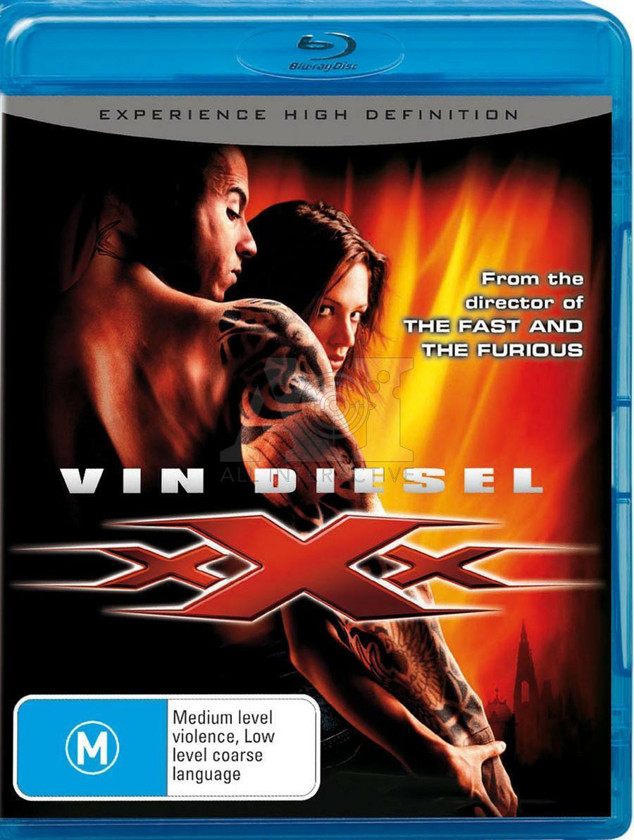 XXX - (Blu-ray,2002) REGION B. Vin Diesel, Asia Argento, - NEW+SEALED