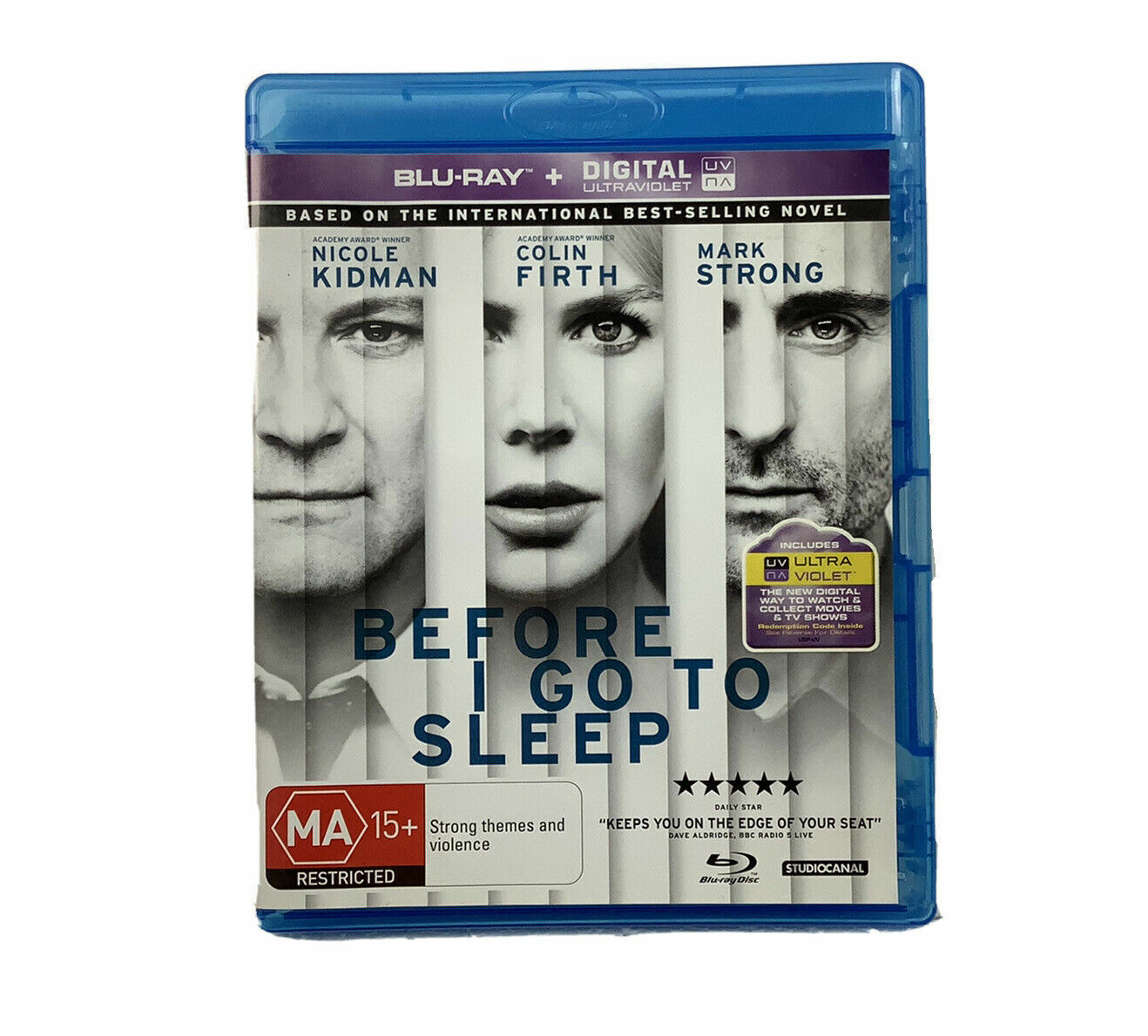 Before I Go to Sleep (Blu-ray + Digital UV ) Region B NEW+SEALED 