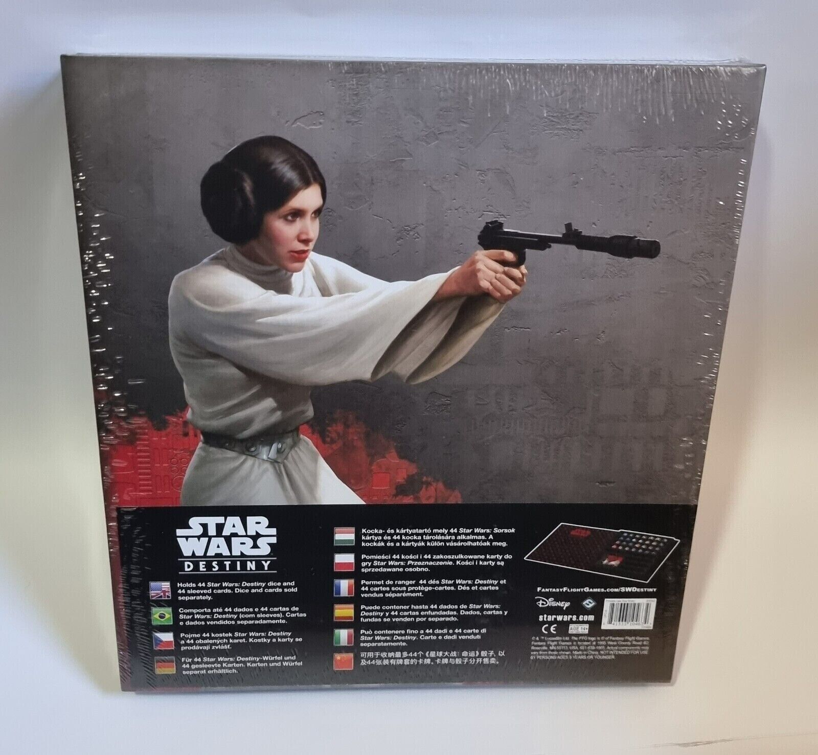 Star Wars: Destiny - Dice Binder - Princess Leia - English, Brand NEW SEALED