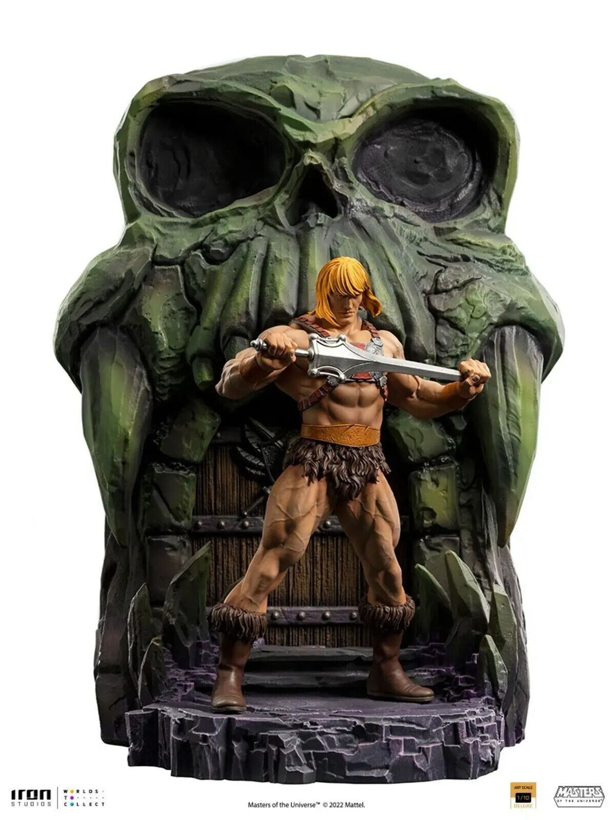 Pre-Order -Statue He-Man (Deluxe)-Masters of the Universe - Art Scale 1/10 -Now!