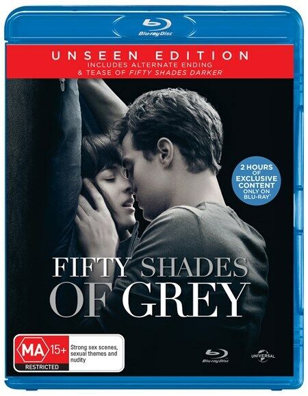 Fifty Shades of Grey Blu-ray Region B NEW+SEALED