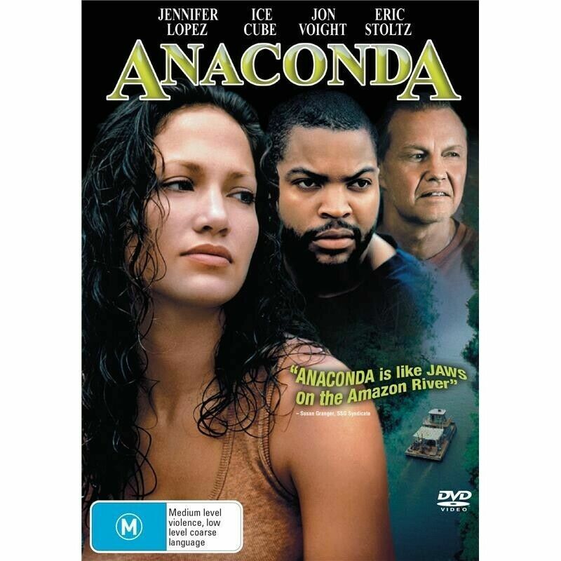 ANACONDA (DVD,2018) Region 4 - NEW+SEALED