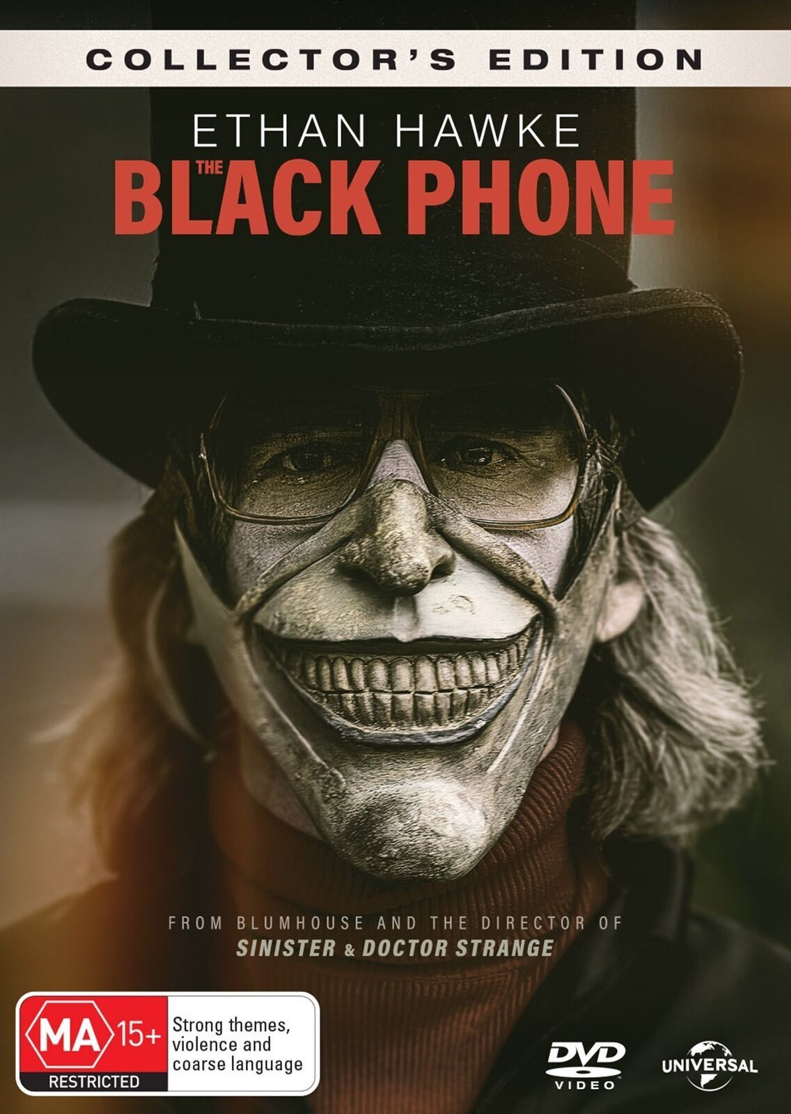 The Black Phone DVD Region 4 RELEASED 12/10/2022 -  PRE-ORDER 