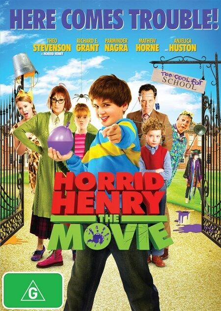 Horrid Henry The Movie DVD Region 4 NEW+SEALED 