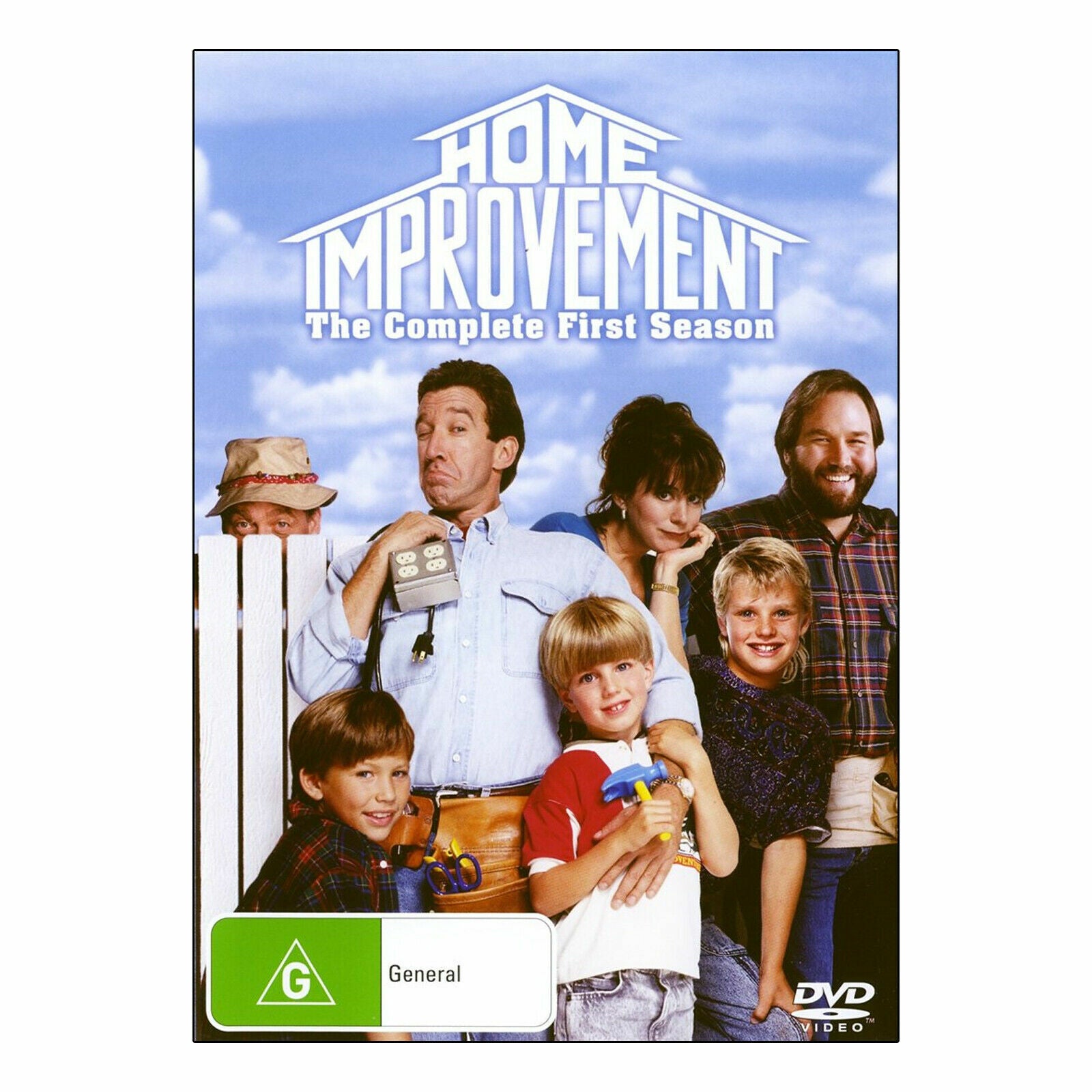 Home Improvement: Season 1 DVD (4 Disc Set) Tim Allen - Region 4 - NEW+SEALED 