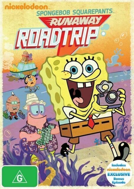 Spongebob SquarePants : Runaway RoadTrip : BOUNS INS Old Aus Stock : NEW+SEALED 