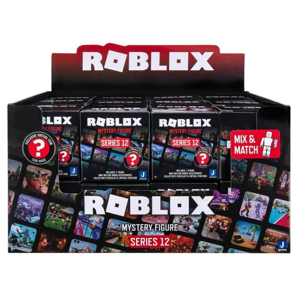 Roblox Mystery Figure Wave Series 12 -1 Per Blind Sale Assortment in Sealed Case