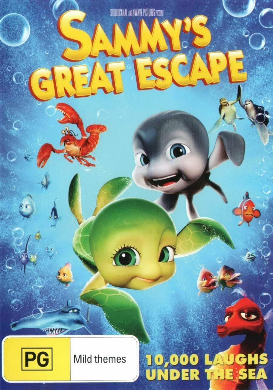 Sammy's Great Escape - (DVD,2012) Region 4 - NEW+SEALED 