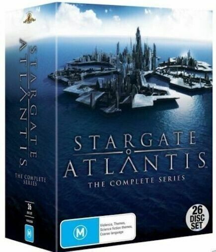 STARGATE ATLANTIS The Complete Series SEASONS 1 - 5 (DVD,2012) NEW+SEALED