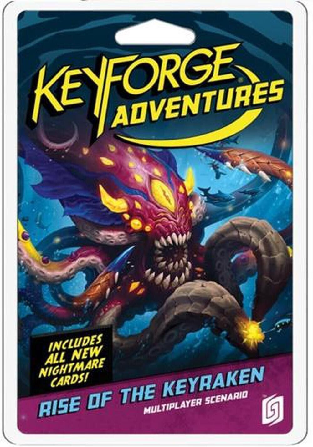 Keyforge Adventures Rise of The Keyraken - NEW