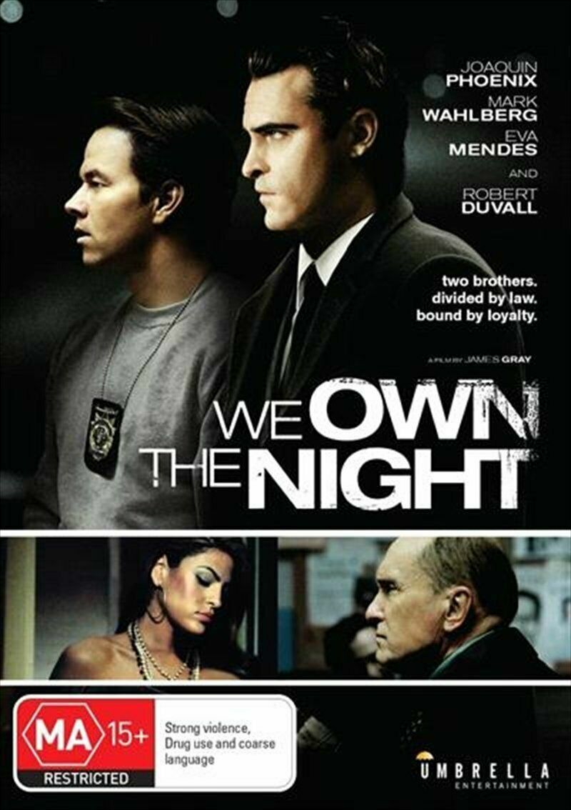 We Own the Night (DVD,2021) 2007 - Region 4 - NEW+SEALED