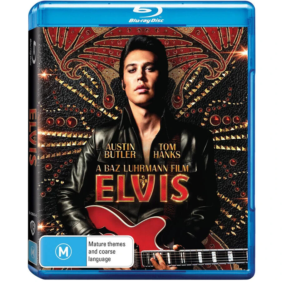 ELVIS ,- Austin Butler ,Tom Hanks ,Olivia DeJonge - Blu-Ray, 2022) NEW+SEALED