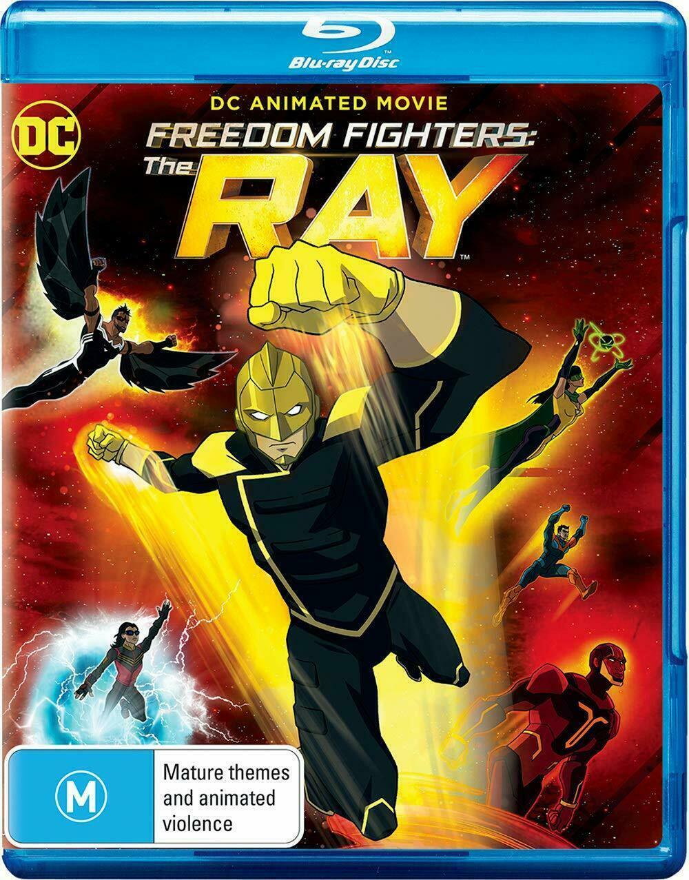 Freedom Fighters The Ray Blu-ray RB DC Animated Movie - NEW+SEALED