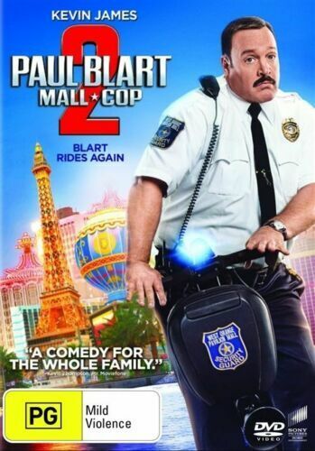 Mall Cop 2 - Paul Blart (DVD, 2015) Region 2,4,5-  NEW+SEALED 